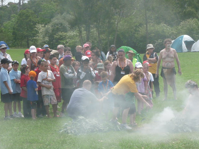 Community at Smoking Ceremony